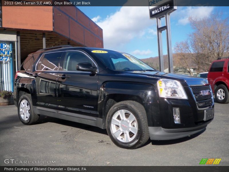 Onyx Black / Jet Black 2013 GMC Terrain SLE AWD