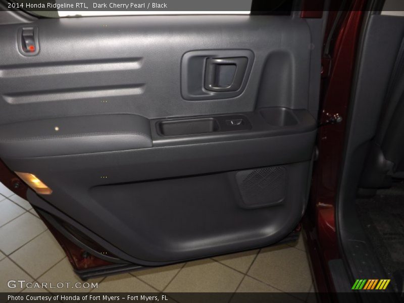 Dark Cherry Pearl / Black 2014 Honda Ridgeline RTL
