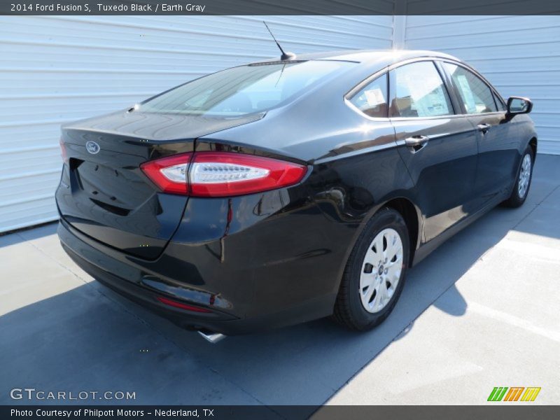 Tuxedo Black / Earth Gray 2014 Ford Fusion S