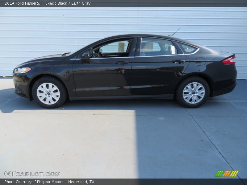 Tuxedo Black / Earth Gray 2014 Ford Fusion S