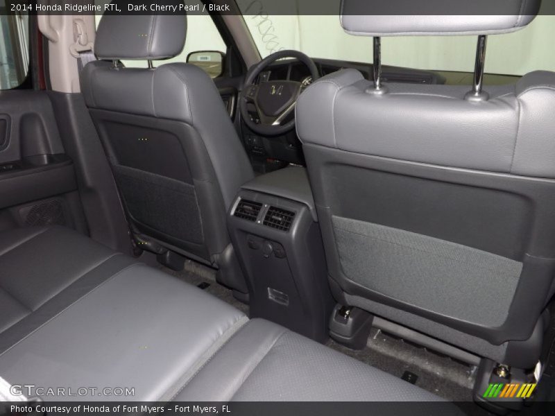 Dark Cherry Pearl / Black 2014 Honda Ridgeline RTL