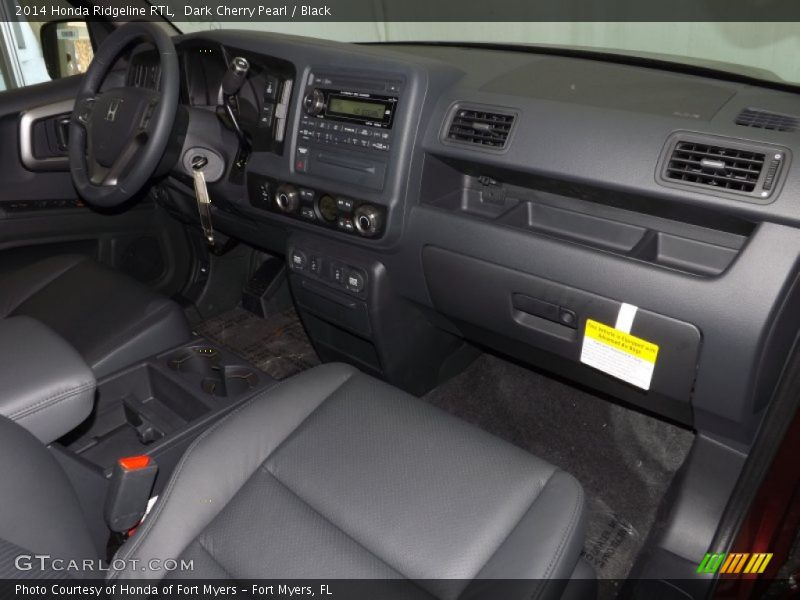 Dark Cherry Pearl / Black 2014 Honda Ridgeline RTL
