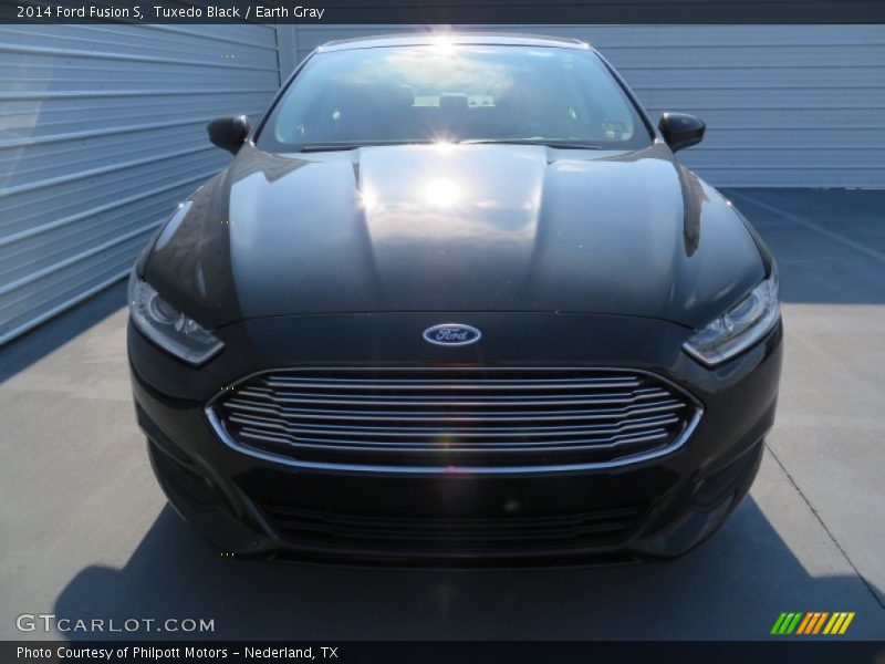 Tuxedo Black / Earth Gray 2014 Ford Fusion S