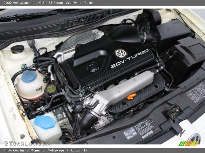 Cool White / Beige 2002 Volkswagen Jetta GLS 1.8T Sedan