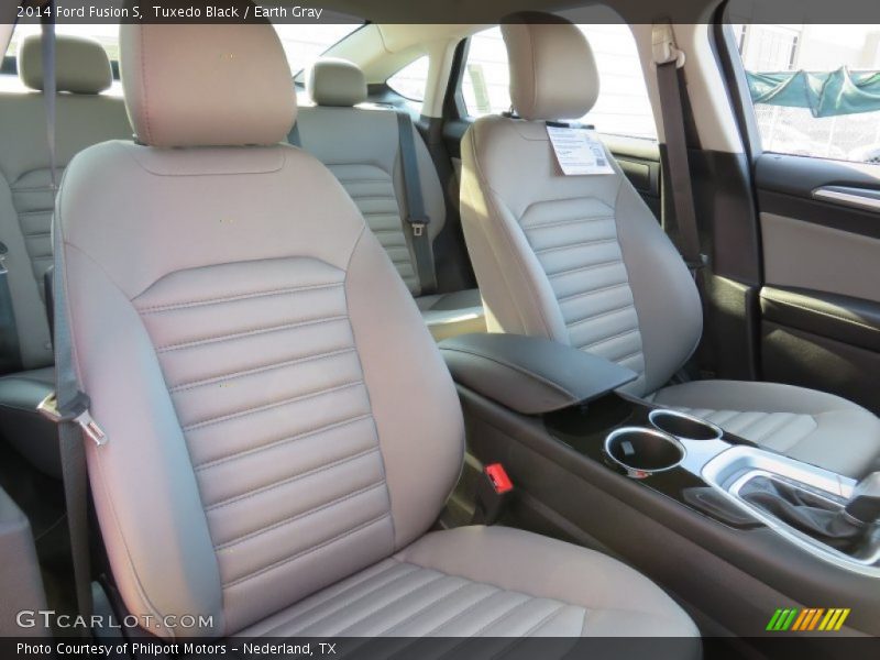 Tuxedo Black / Earth Gray 2014 Ford Fusion S