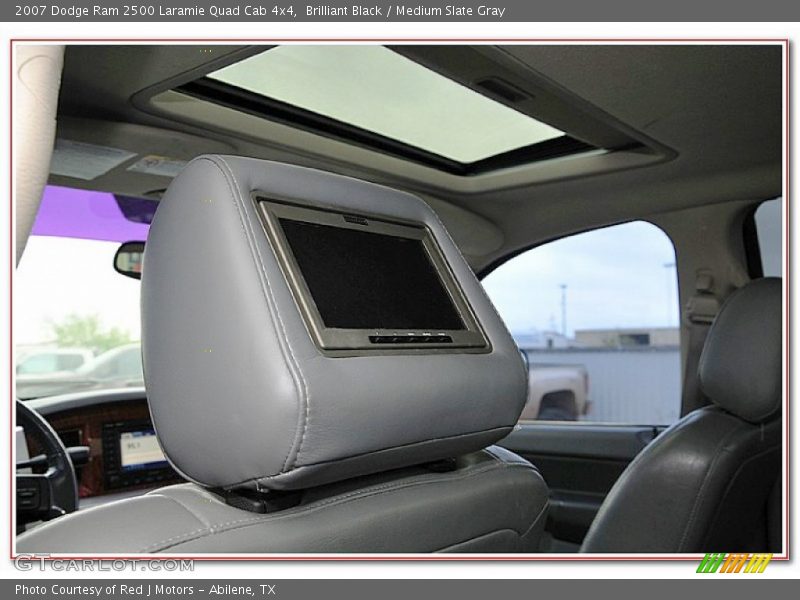 Brilliant Black / Medium Slate Gray 2007 Dodge Ram 2500 Laramie Quad Cab 4x4