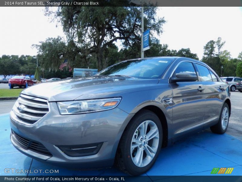 Sterling Gray / Charcoal Black 2014 Ford Taurus SEL