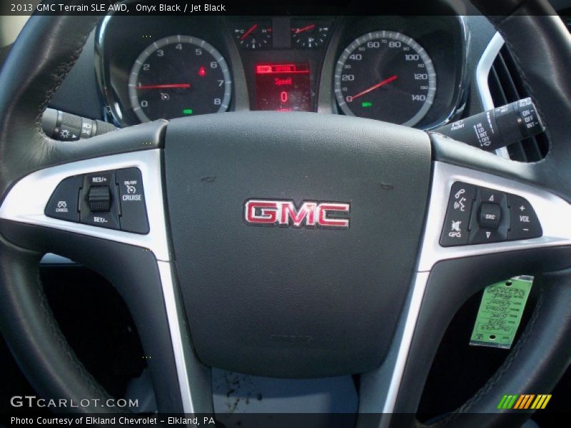 Onyx Black / Jet Black 2013 GMC Terrain SLE AWD