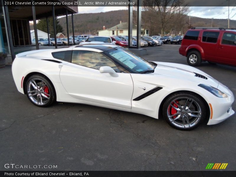  2014 Corvette Stingray Coupe Z51 Arctic White