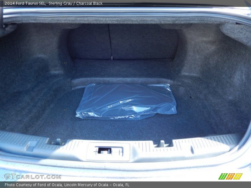 Sterling Gray / Charcoal Black 2014 Ford Taurus SEL