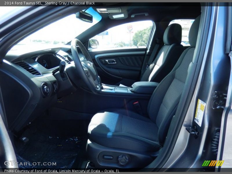 Sterling Gray / Charcoal Black 2014 Ford Taurus SEL