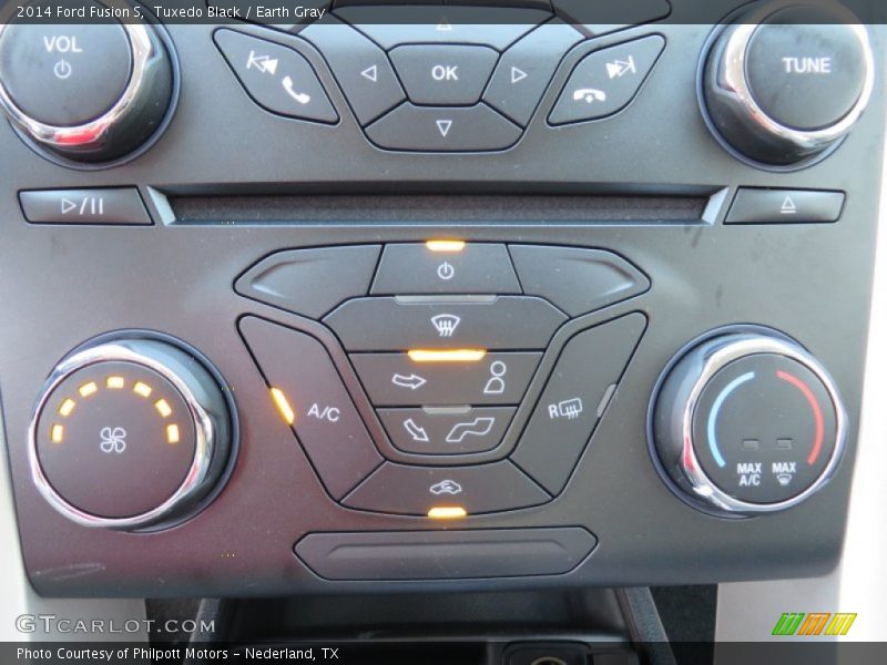 Controls of 2014 Fusion S