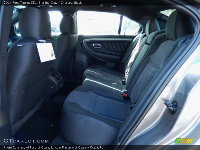 Sterling Gray / Charcoal Black 2014 Ford Taurus SEL