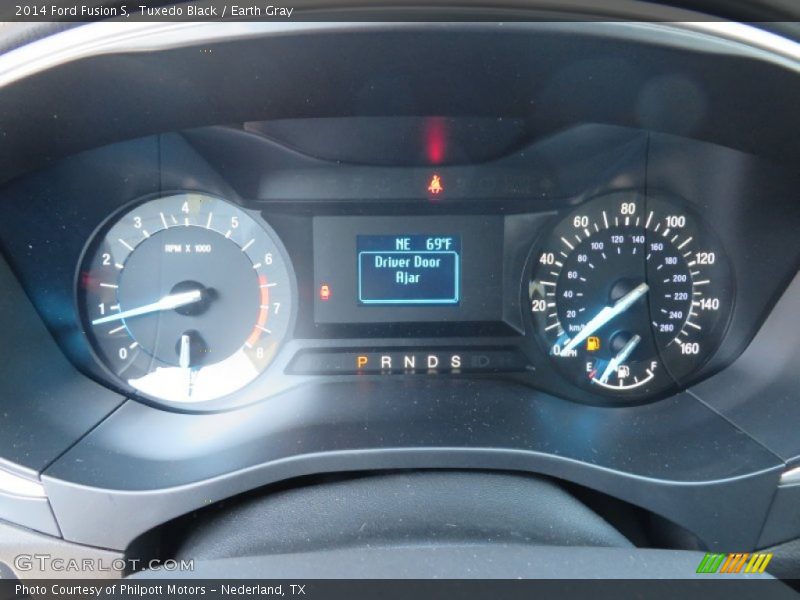  2014 Fusion S S Gauges