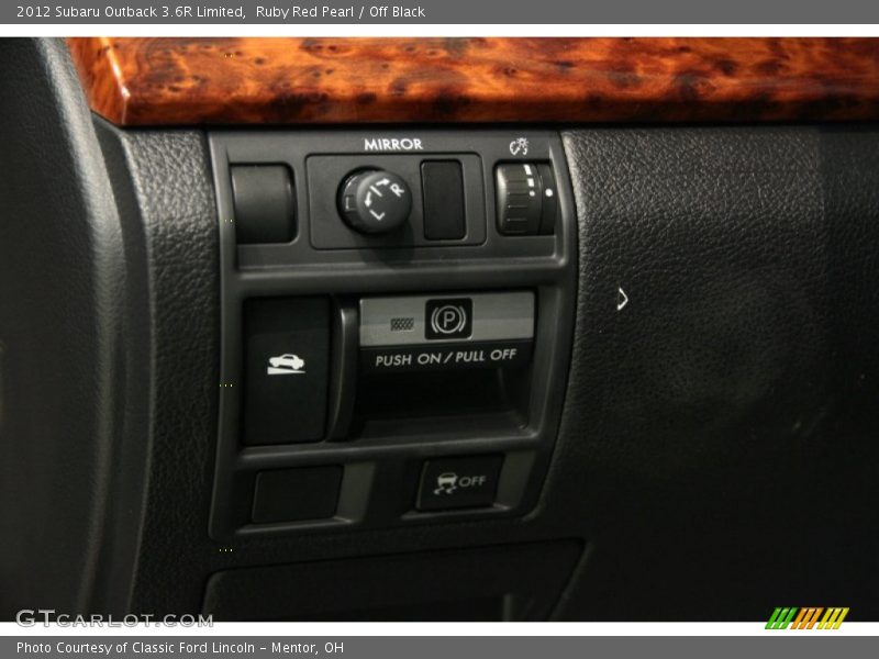 Ruby Red Pearl / Off Black 2012 Subaru Outback 3.6R Limited