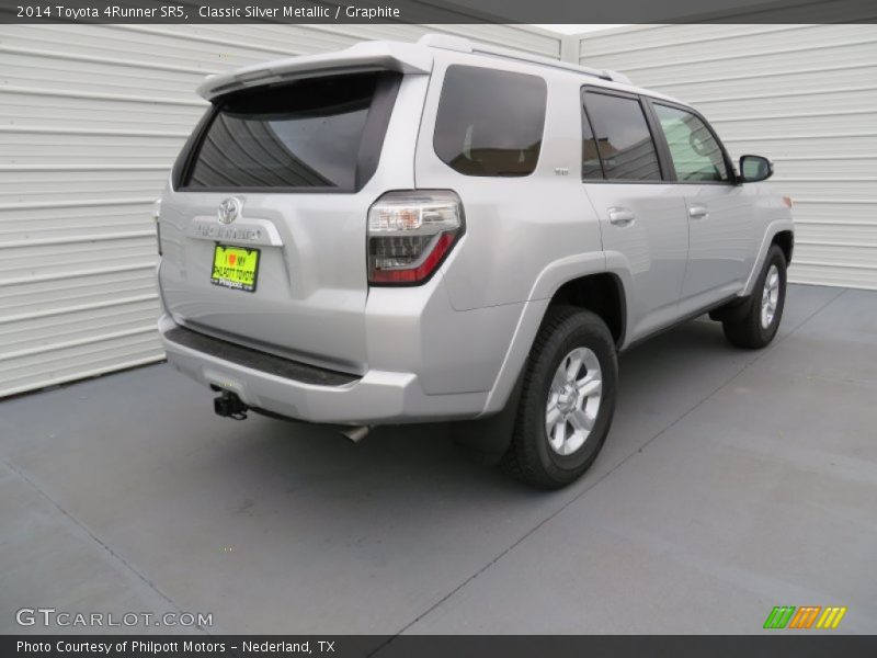 Classic Silver Metallic / Graphite 2014 Toyota 4Runner SR5