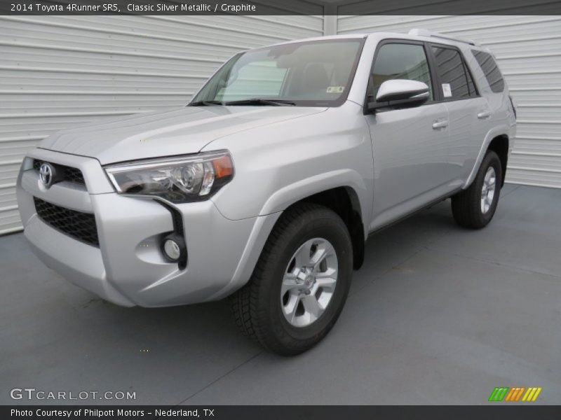 Classic Silver Metallic / Graphite 2014 Toyota 4Runner SR5