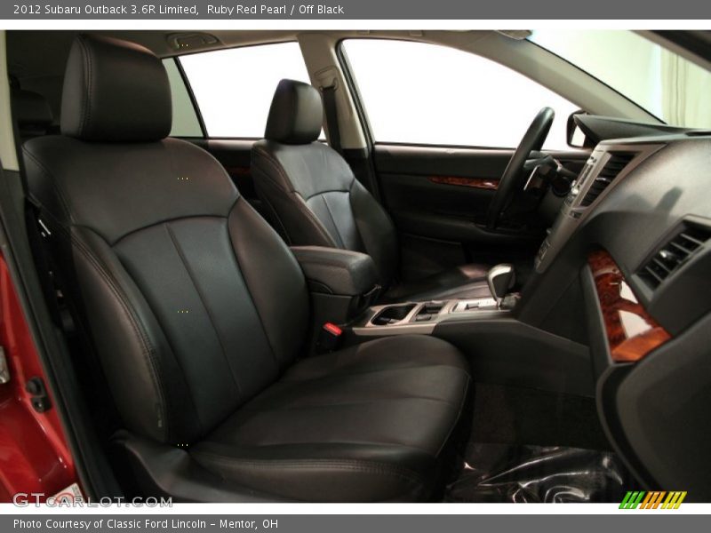 Ruby Red Pearl / Off Black 2012 Subaru Outback 3.6R Limited