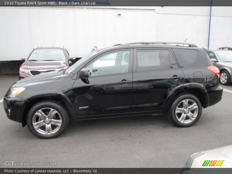 Black / Dark Charcoal 2010 Toyota RAV4 Sport 4WD