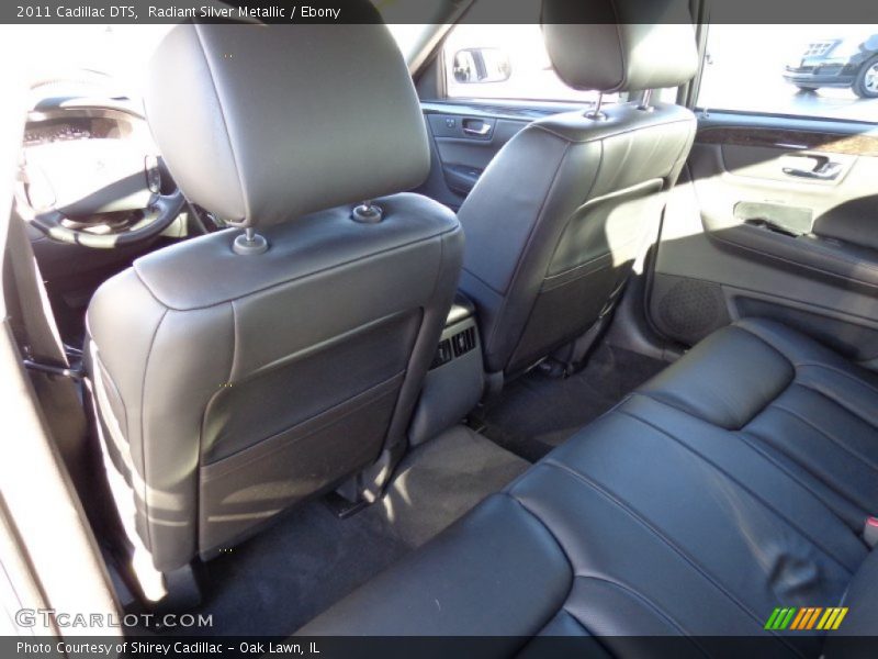 Radiant Silver Metallic / Ebony 2011 Cadillac DTS