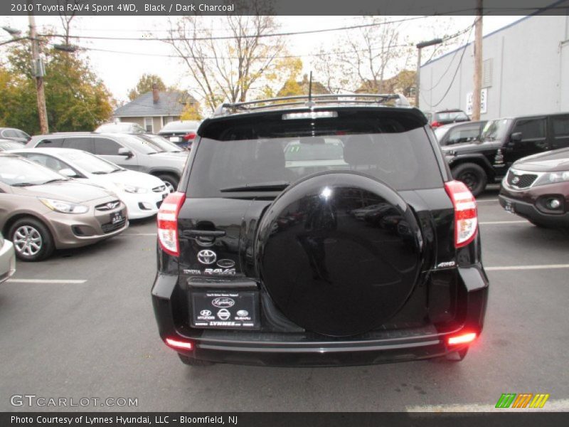 Black / Dark Charcoal 2010 Toyota RAV4 Sport 4WD