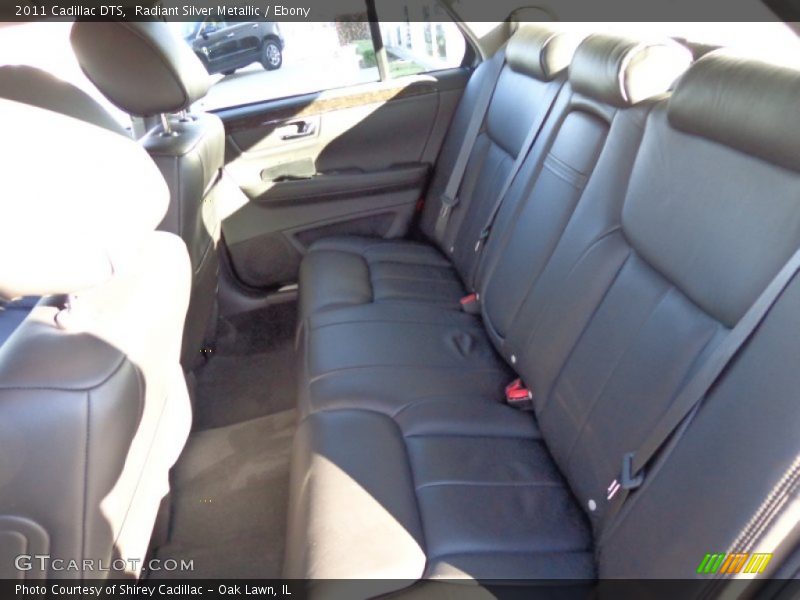 Radiant Silver Metallic / Ebony 2011 Cadillac DTS