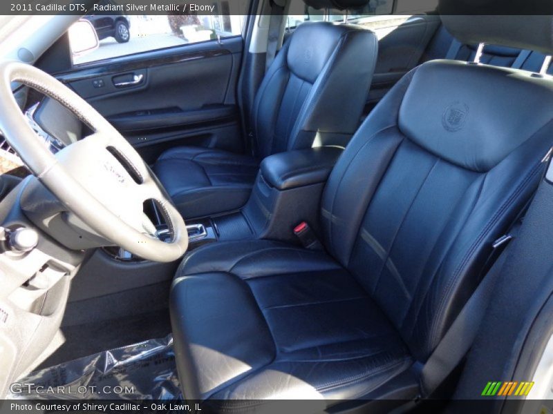 Radiant Silver Metallic / Ebony 2011 Cadillac DTS