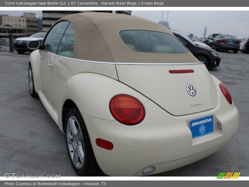 Harvest Moon Beige / Cream Beige 2004 Volkswagen New Beetle GLS 1.8T Convertible