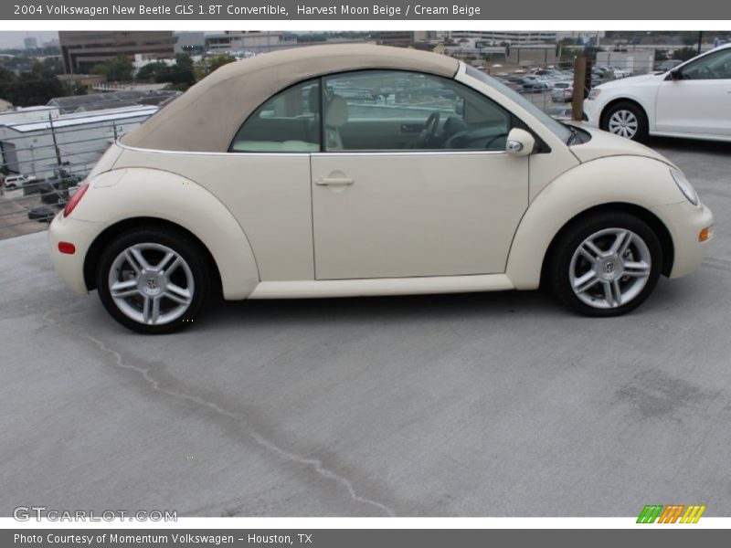 Harvest Moon Beige / Cream Beige 2004 Volkswagen New Beetle GLS 1.8T Convertible