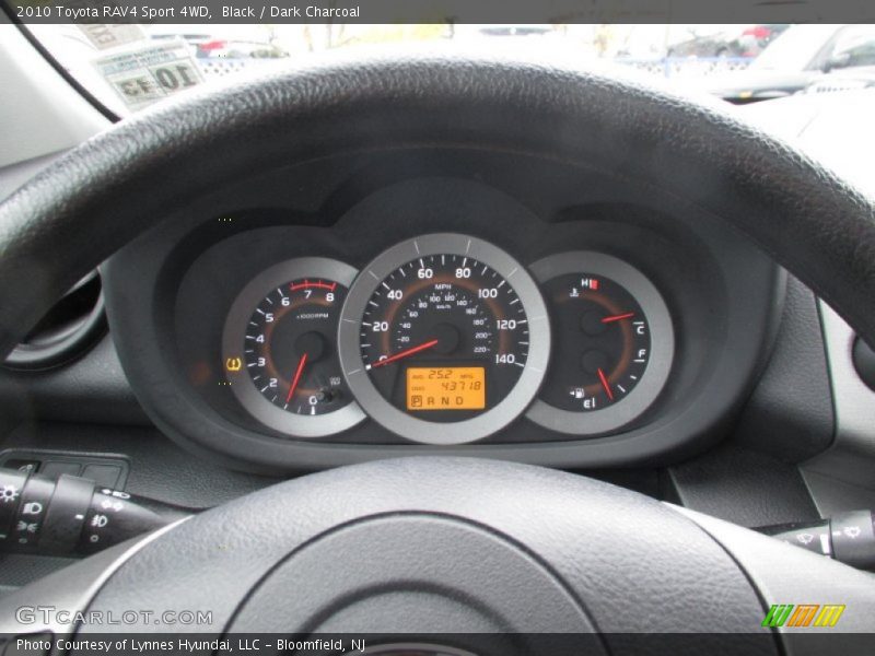 Black / Dark Charcoal 2010 Toyota RAV4 Sport 4WD