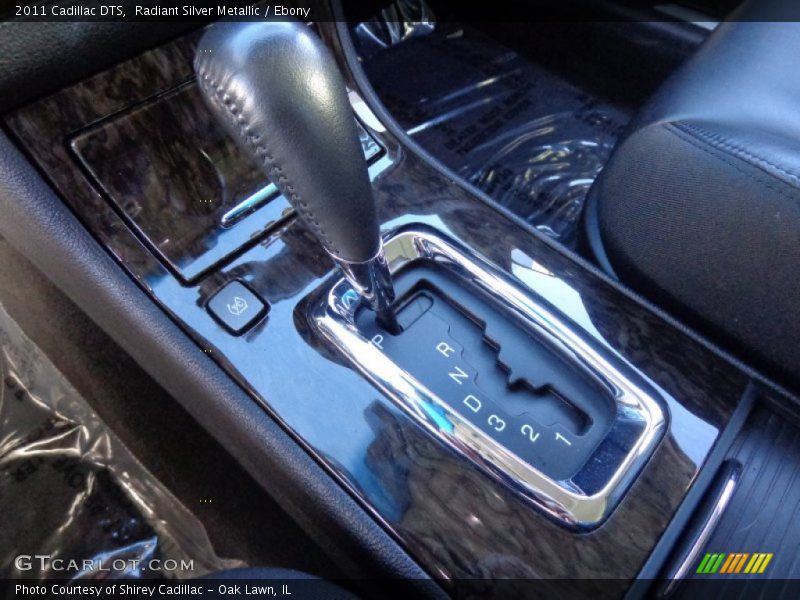 Radiant Silver Metallic / Ebony 2011 Cadillac DTS