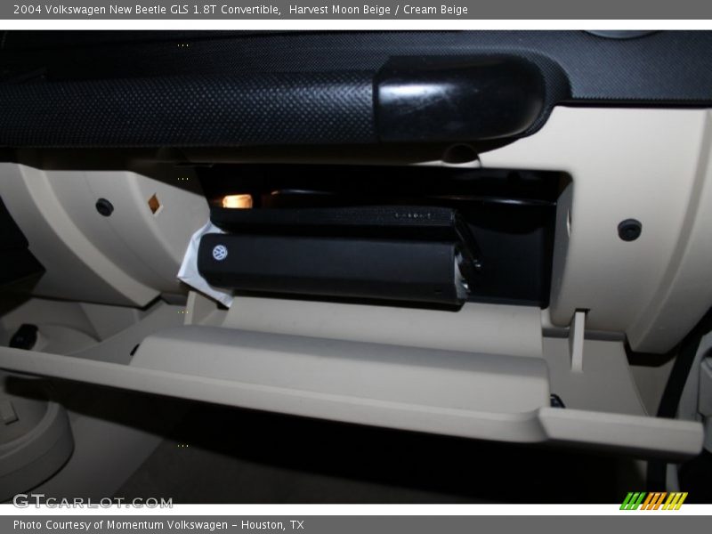 Harvest Moon Beige / Cream Beige 2004 Volkswagen New Beetle GLS 1.8T Convertible