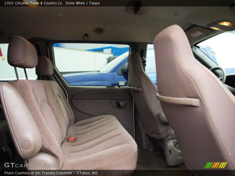 Stone White / Taupe 2003 Chrysler Town & Country LX