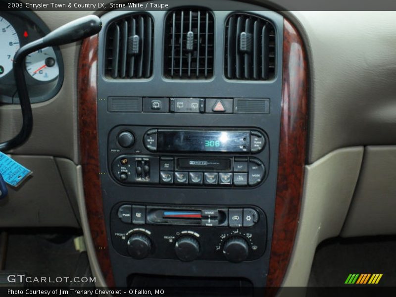 Stone White / Taupe 2003 Chrysler Town & Country LX
