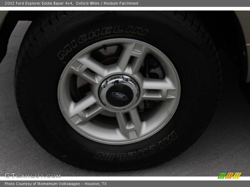 Oxford White / Medium Parchment 2002 Ford Explorer Eddie Bauer 4x4
