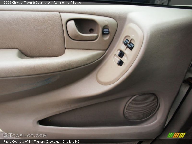 Stone White / Taupe 2003 Chrysler Town & Country LX