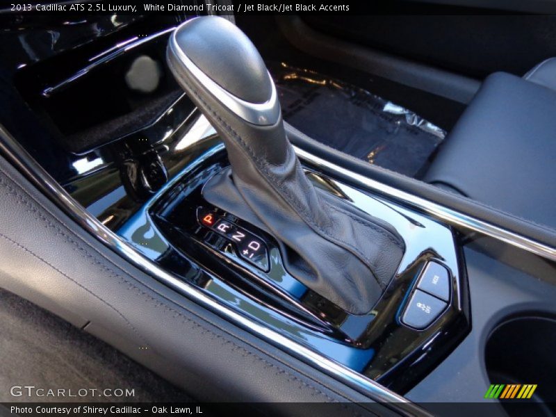 White Diamond Tricoat / Jet Black/Jet Black Accents 2013 Cadillac ATS 2.5L Luxury