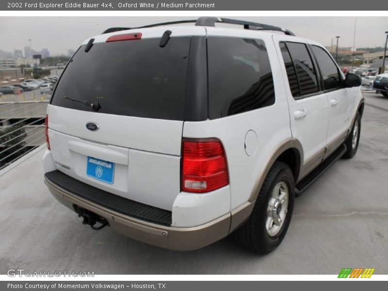 Oxford White / Medium Parchment 2002 Ford Explorer Eddie Bauer 4x4
