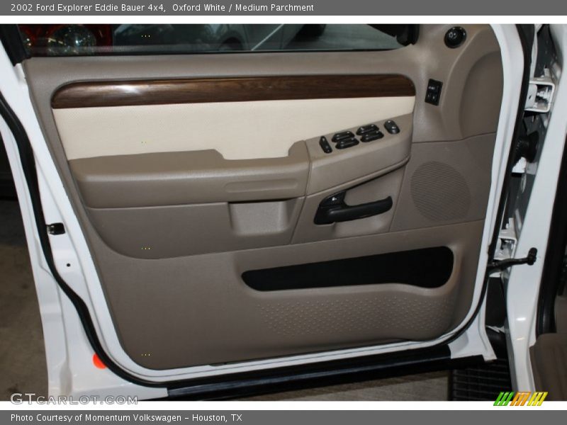 Oxford White / Medium Parchment 2002 Ford Explorer Eddie Bauer 4x4