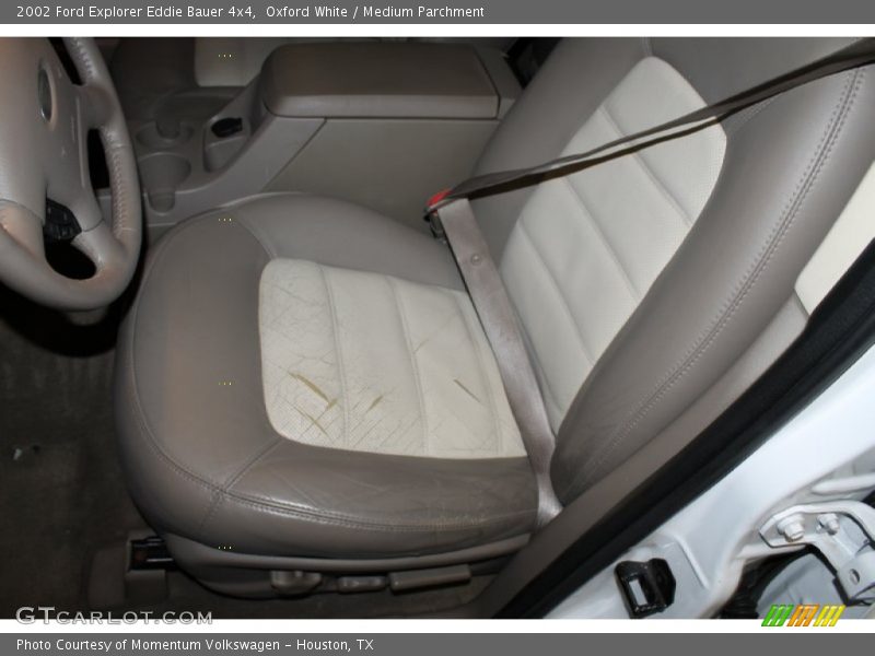Oxford White / Medium Parchment 2002 Ford Explorer Eddie Bauer 4x4