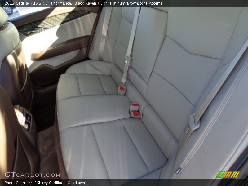 Black Raven / Light Platinum/Brownstone Accents 2013 Cadillac ATS 3.6L Performance