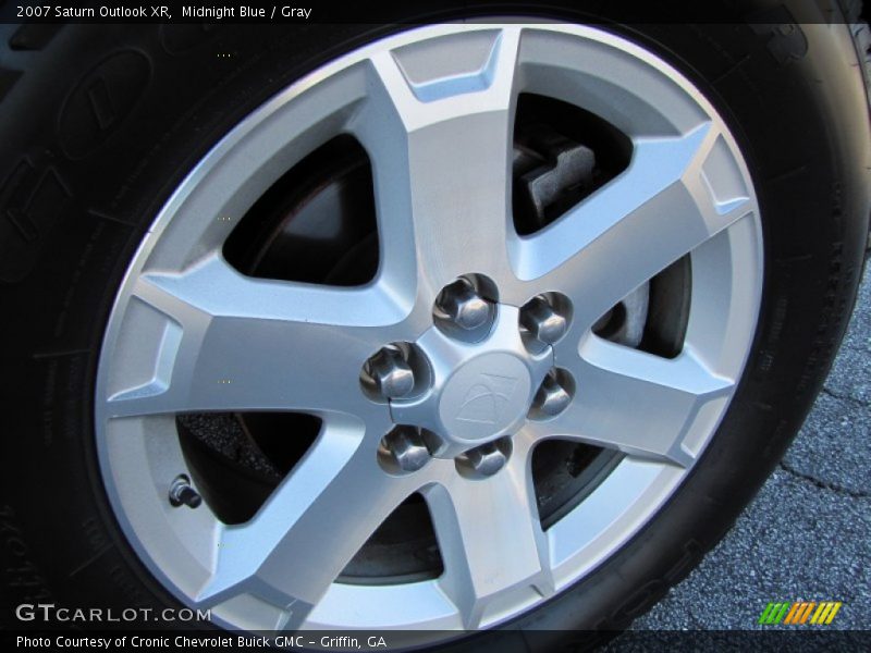 Midnight Blue / Gray 2007 Saturn Outlook XR