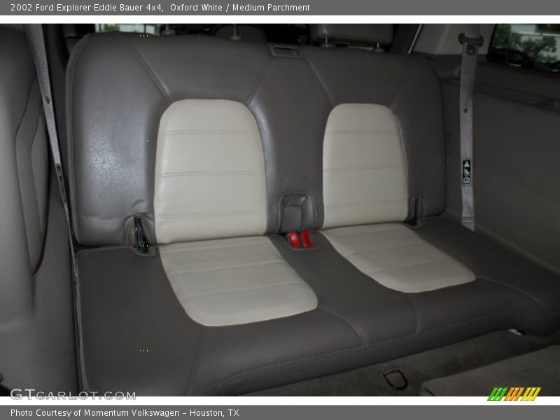 Oxford White / Medium Parchment 2002 Ford Explorer Eddie Bauer 4x4