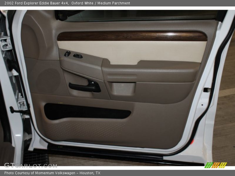 Oxford White / Medium Parchment 2002 Ford Explorer Eddie Bauer 4x4