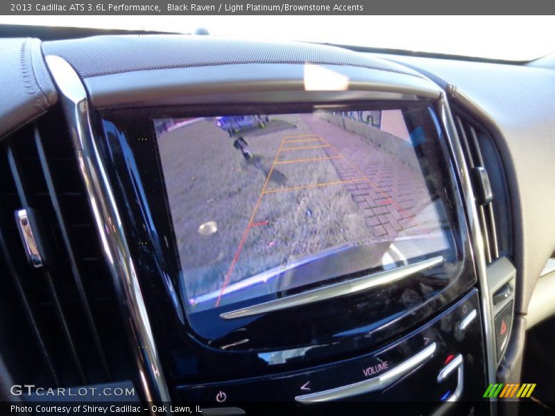 Black Raven / Light Platinum/Brownstone Accents 2013 Cadillac ATS 3.6L Performance