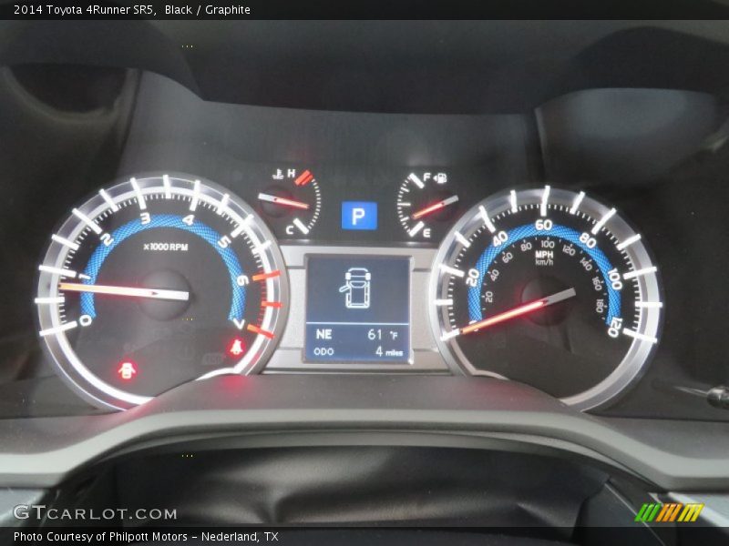 Black / Graphite 2014 Toyota 4Runner SR5