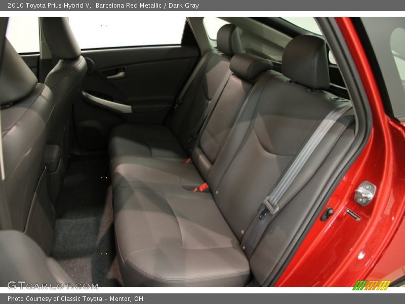 Barcelona Red Metallic / Dark Gray 2010 Toyota Prius Hybrid V