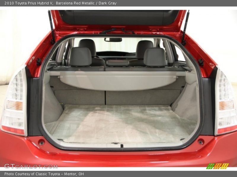 Barcelona Red Metallic / Dark Gray 2010 Toyota Prius Hybrid V