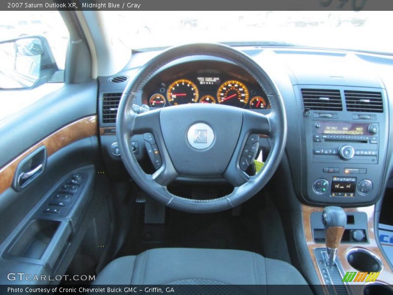Midnight Blue / Gray 2007 Saturn Outlook XR
