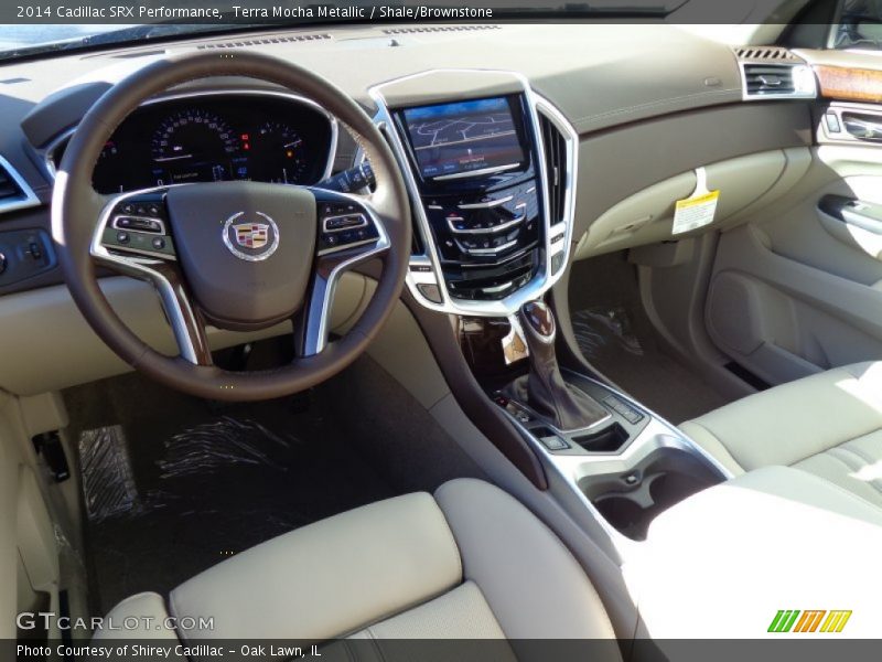 Shale/Brownstone Interior - 2014 SRX Performance 